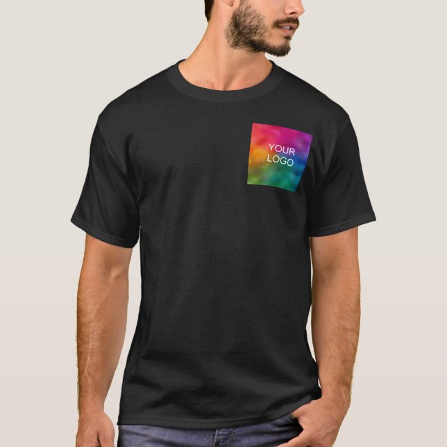 Personalise Upload Add Image Logo Photo Template T-Shirt (Front)