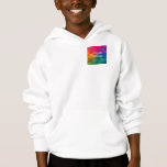 Personalise Upload Image Modern Elegant Kids<br><div class="desc">Personalise Upload Image Modern Elegant Template Kids Pullover Hoodie.</div>