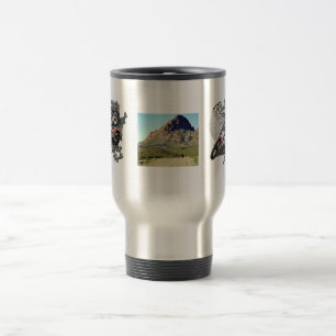 Personalise Vintage Motorcycle Ride Route 66 Travel Mug