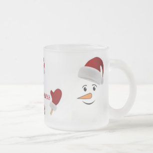 Personalise W/Your Childs Name!Hot Chocolate*PETER Frosted Glass Coffee Mug