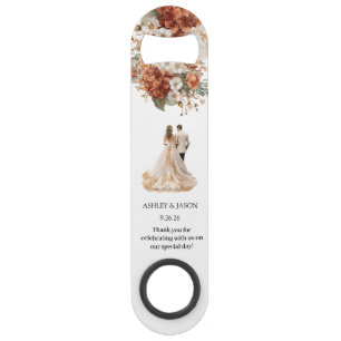 Personalise Wedding Favour Bottle Opener
