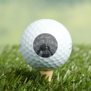 Personalise Wedding Gift Best Man Golf ball