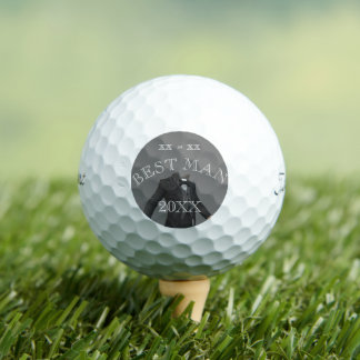 Personalise Wedding Gift Best Man Golf ball