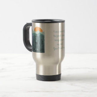 Personalise Wilderness Hiker Woman Travel Mug
