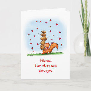 Personalise with name - Cute Valentine's Day Card