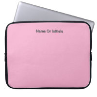 Personalise With Name Initials Pink