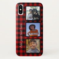 Personalise With Photos And Lumberjack Plaid