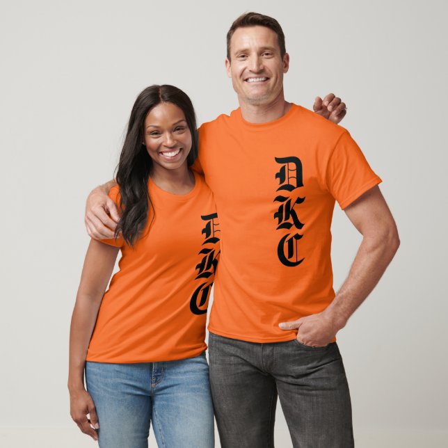 Personalise with Your 3 Letters Monogram T-Shirt (Unisex)