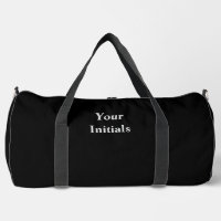 Personalise With Your Initials Jet Black 