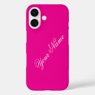 Personalise With Your Name  iPhone 16 Case