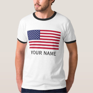 Personalise with your name USA United States T-Shirt