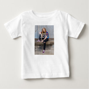 Personalise With Your Photo Baby T-Shirt