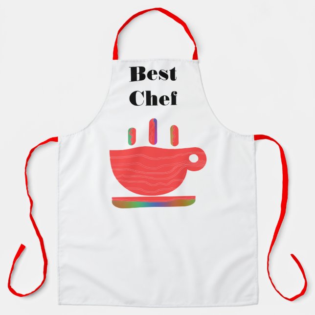 Personalise With Your Photo Best Chef  Apron (Front)