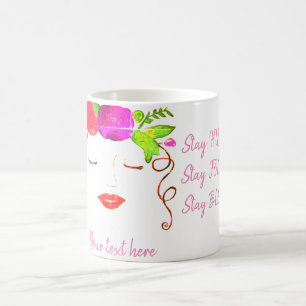 Personalise Women Stay Blessed Coffee Mug