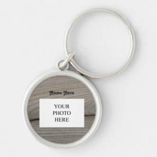 Personalise Wooden Key Ring