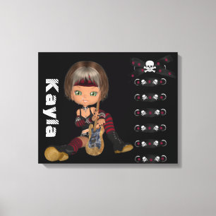 Personalise Wrapped Canvas