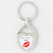 Personalise XOXO LIPS Valentine