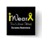 Personalise Yellow Ribbon Sarcoma