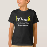 Personalise Yellow Ribbon Sarcoma