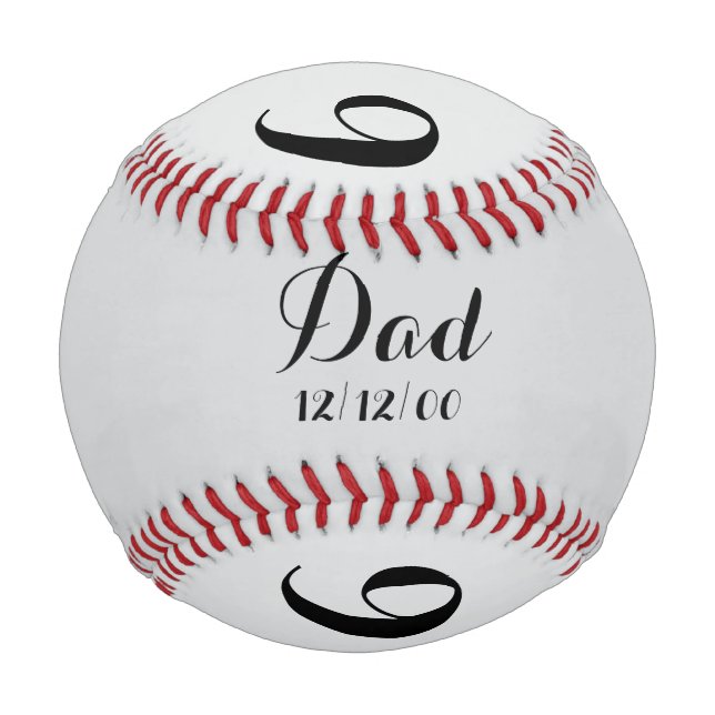 Personalise you text  baseball (Back)