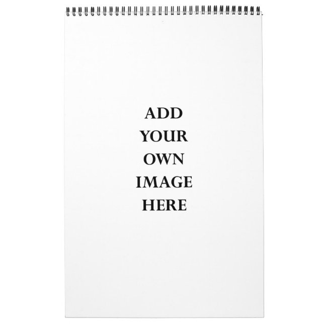 personalise your 2026 large numbers single page calendar (Cover)