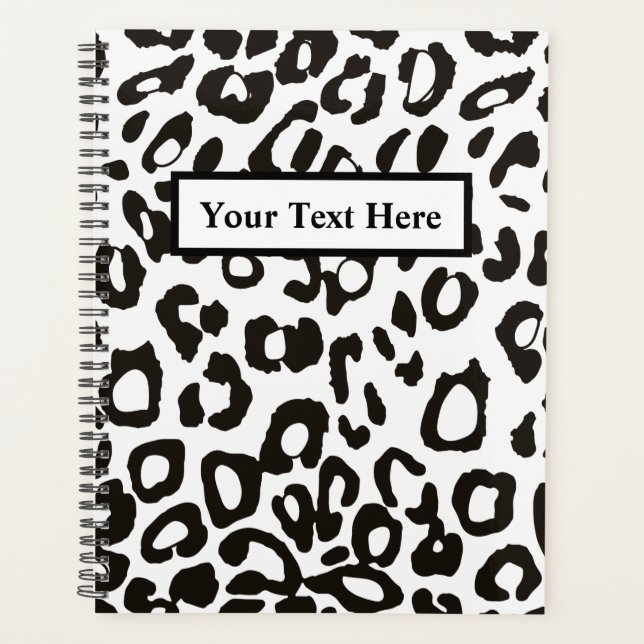 Personalise your Animal Print Planner (Front)