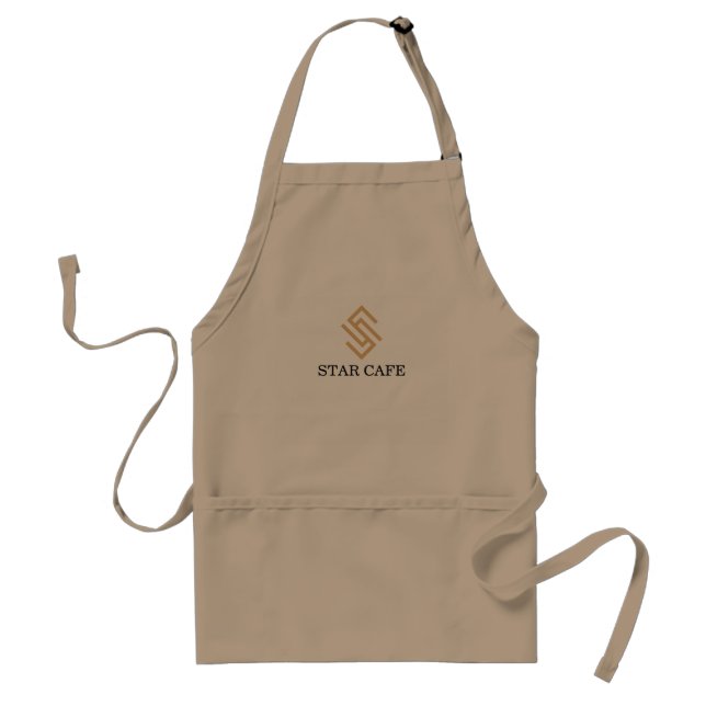 personalise your brand with logo standard apron (Front)