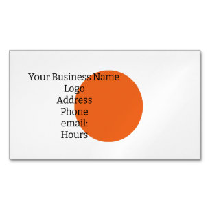 Personalise Your Business Card Magnetic Card