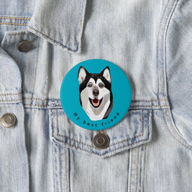 Personalise Your Button with Photo/Text or As Is (In Situ)