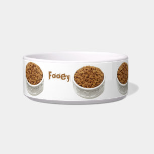 Personalise your Cat's Bowl (white)