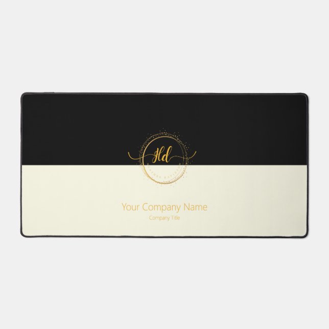 Personalise Your Company Name and Logo Desk Mat (Front)