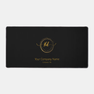 Personalise Your Company Name and Logo Desk Mat