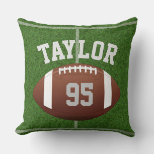 Personalise Your Football player Name and Number Cushion