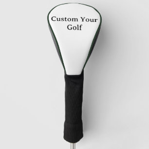 Personalise Your Golf Driver Forest Green Cover