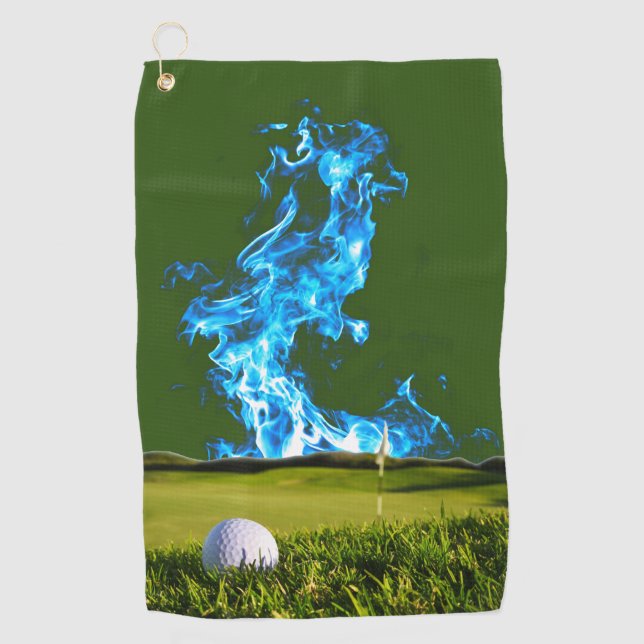 Personalise Your Golf Experience with Customisable Golf Towel (Front)