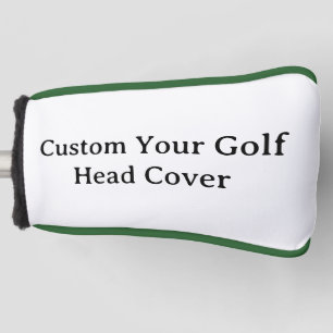 Personalise Your Golf Head Cover Green