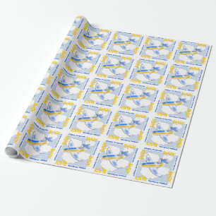 Personalise your Jet Plane Wrapping Paper