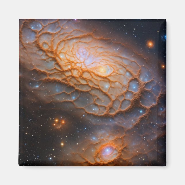 Personalise Your Journey with Cosmic Car Magnet (Front)