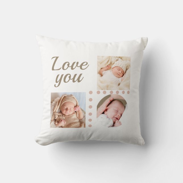 Personalise Your Little One's Memories Cushion (Front)