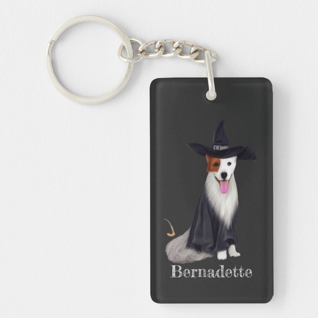 Personalise Your Look Today with Photo and Name On Key Ring (Front)
