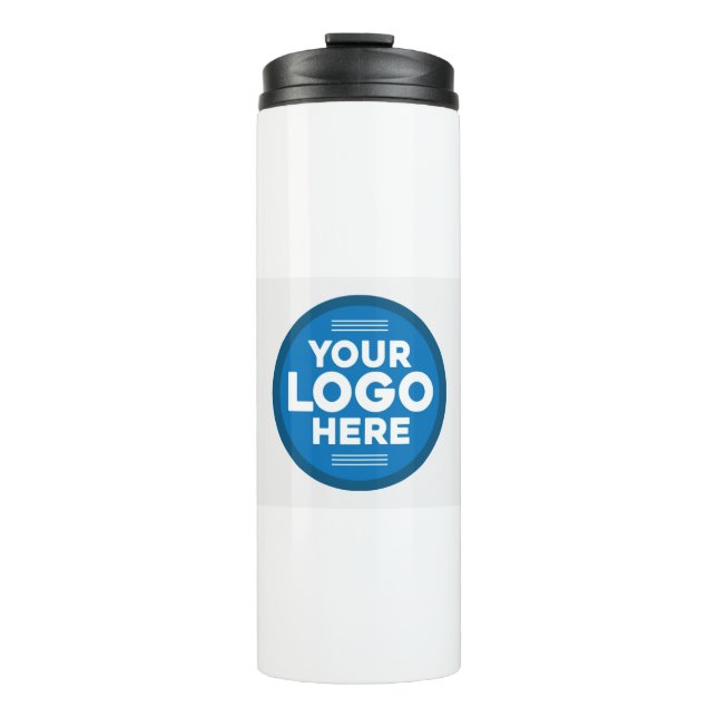 Personalise Your name or Company Logo Here Thermal Tumbler (Front)