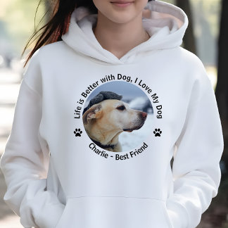Personalise Your Own Custom Made Design Pet Photo  Hoodie
