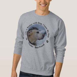 Personalise Your Own Custom Made Design Pet Photo Sweatshirt
