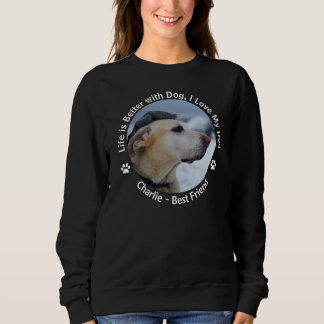 Personalise Your Own Custom Made Design Pet Photo Sweatshirt