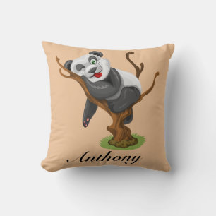Personalise Your Own Cute Baby Panda Cushion