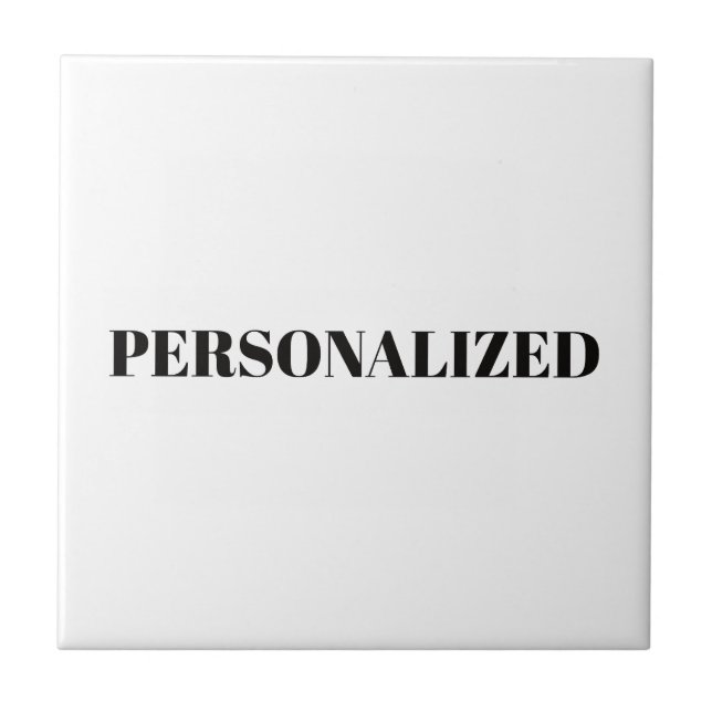 Personalise Your Own Tile (Front)