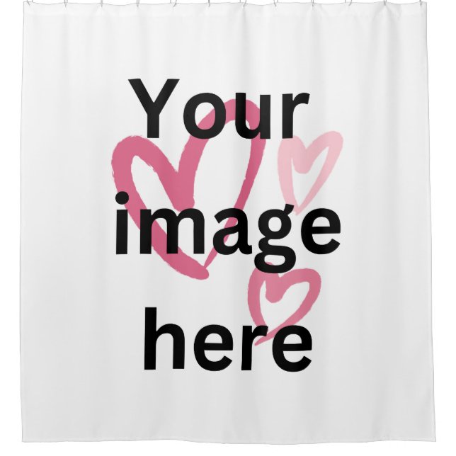 personalise your shower curtains (Front)