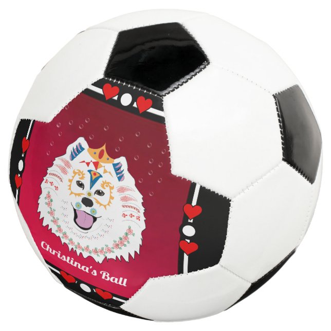 Personalise Your  Soccer Ball; Kid-Friendly  Sammy Football (Three Quarter)