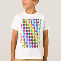 Personalised 100 Days of School Bright Light Bulbs