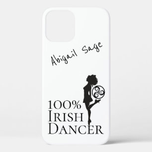 Personalised 100% Irish Dancer Hard Shoe Dance  iPhone 12 Case